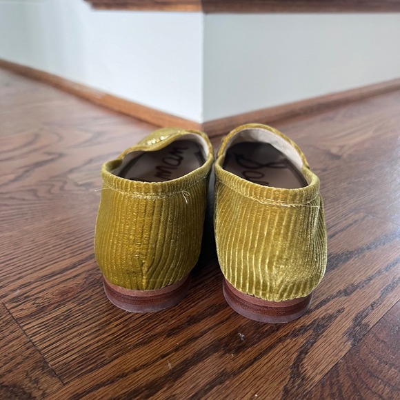 Sam Edelman Loraine Bit Loafers Olive Green Ribbed Velvet Corduroy 10 MSRP $150 - Picture 10 of 12